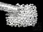 Size 6-0 Seed Beads - Opaque White